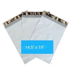 POLY MAILERS BAGS Lot of Ten size 14.5”x 19”